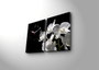 Wallity Set de 2 Relojes de Pared Decorativos de Lienzo Multicolor